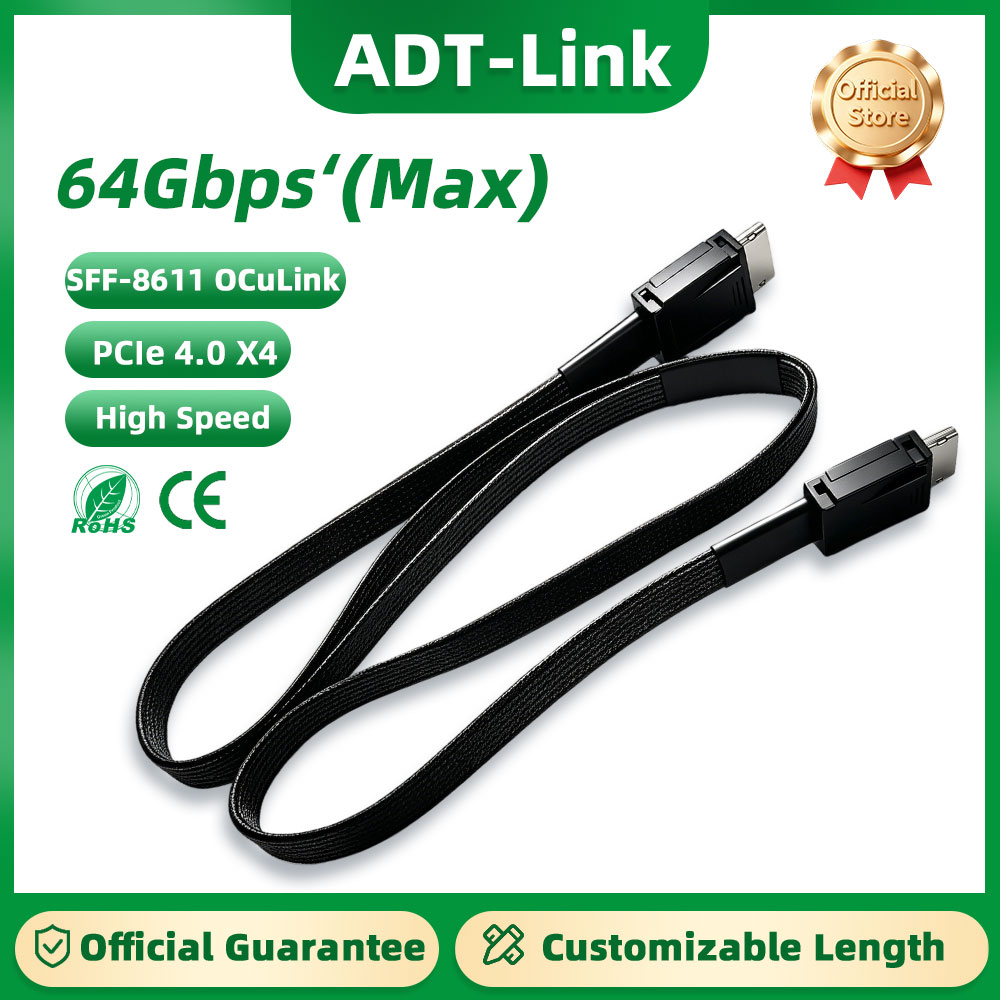 ADT-Link 64Gb Male to Male PCI - Oculink Egpu Mini Pc recension och pris