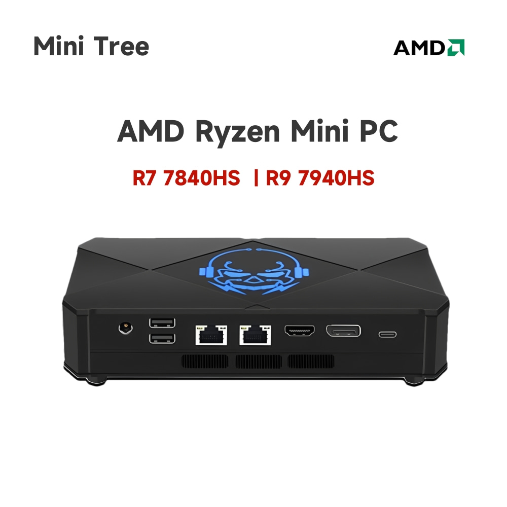 AMD Ryzen Mini PC R7 7840HS R9 - Amd Ryzen 7 7840Hs Mini Pc recension och pris