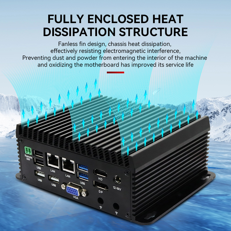 Quad Core N95 N97 Mini PC RS48 - Fanless Industrial Pc Rs485 Core I7 recension och pris
