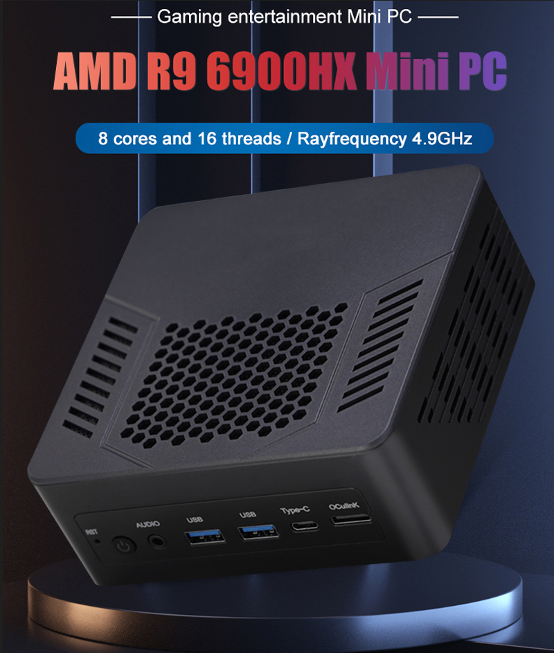 Qculink Mini PC AMD Ryzen 9 89 - Amd Ryzen 9 7940Hs 64Gb Mini Pc recension och pris